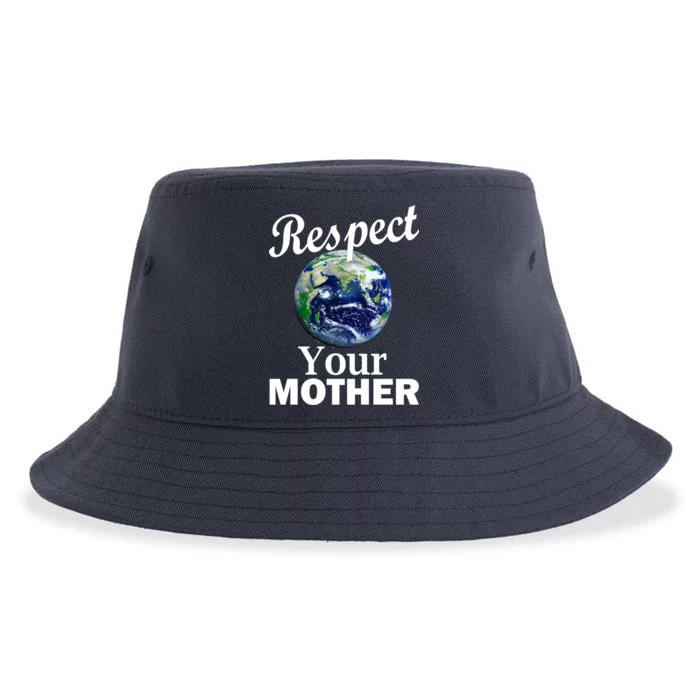 Respect your Mother Earth Sustainable Bucket Hat