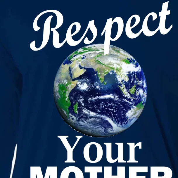 Respect your Mother Earth Cooling Performance Long Sleeve Crew