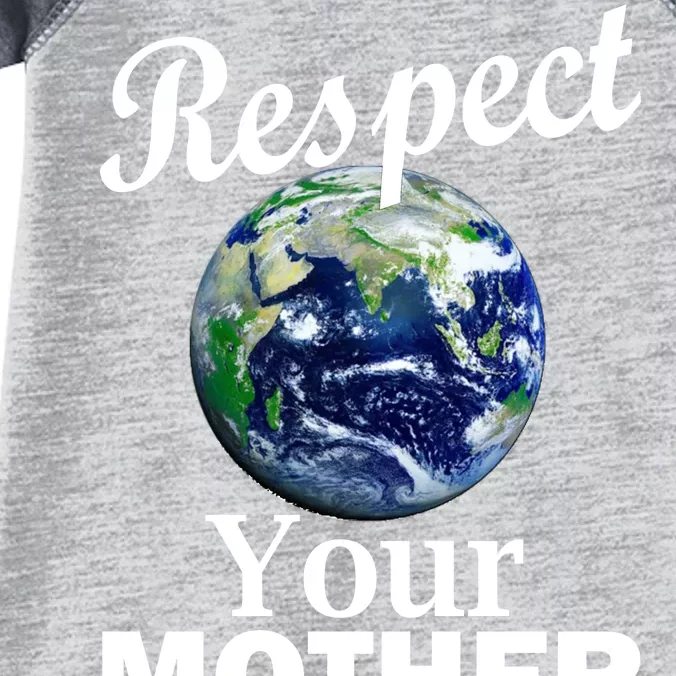 Respect your Mother Earth Infant Baby Jersey Bodysuit