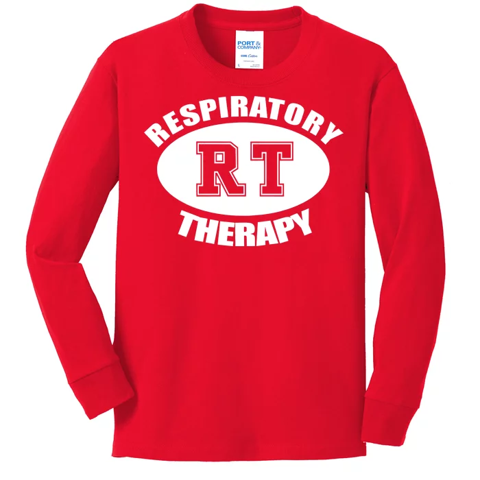 Respiratory Therapy Kids Long Sleeve Shirt