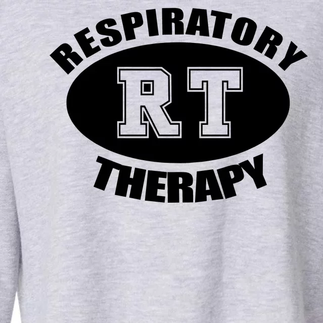 Respiratory Therapy Cropped Pullover Crew