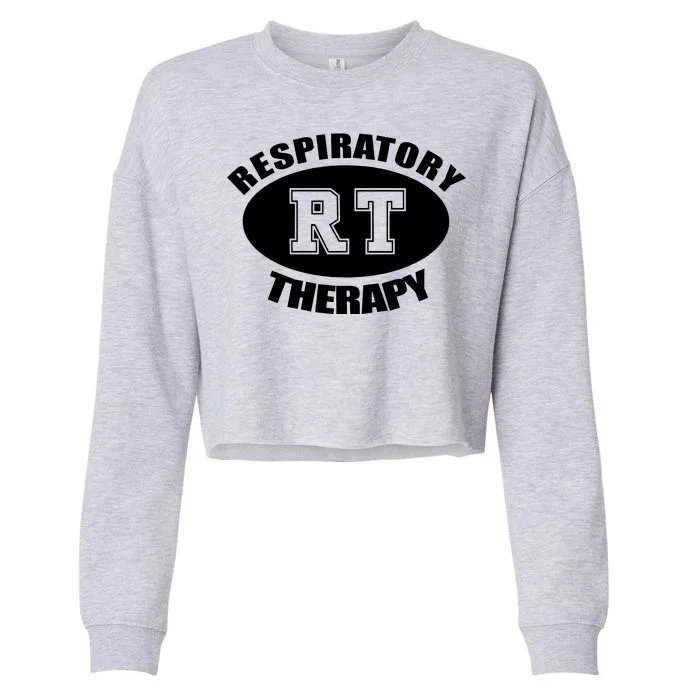 Respiratory Therapy Cropped Pullover Crew