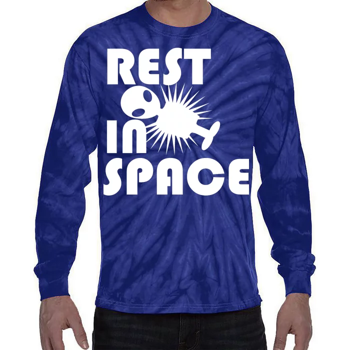 Rest In Space Tie-Dye Long Sleeve Shirt