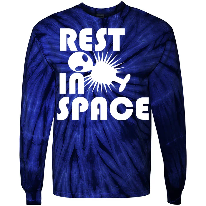 Rest In Space Tie-Dye Long Sleeve Shirt