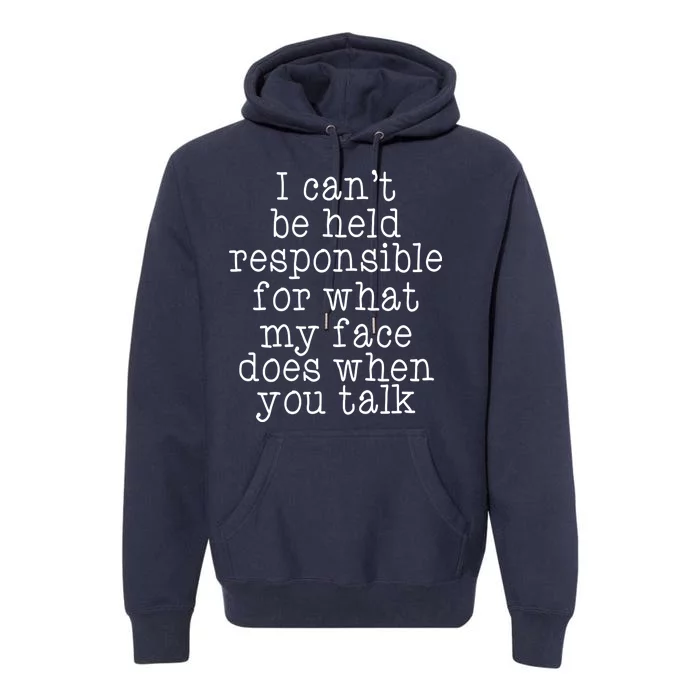 Resting B*tch Face Premium Hoodie