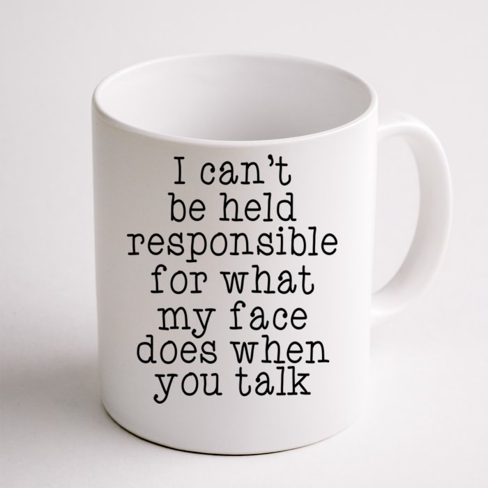 Resting B*tch Face Front & Back Coffee Mug