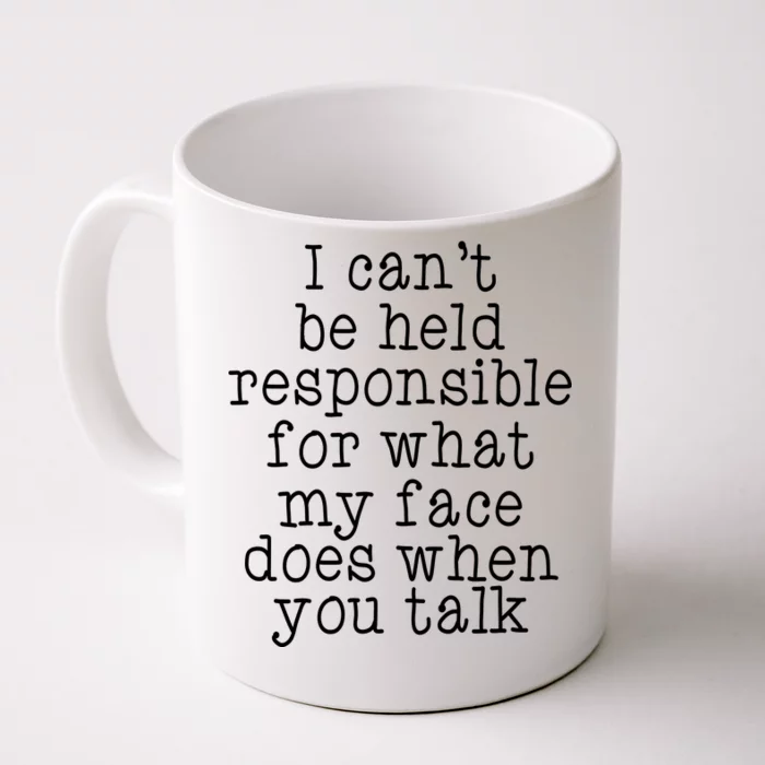 Resting B*tch Face Front & Back Coffee Mug