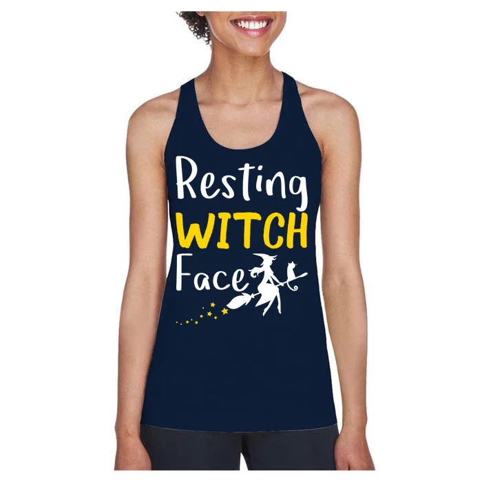 Resting Witch Face Women's Racerback Tank