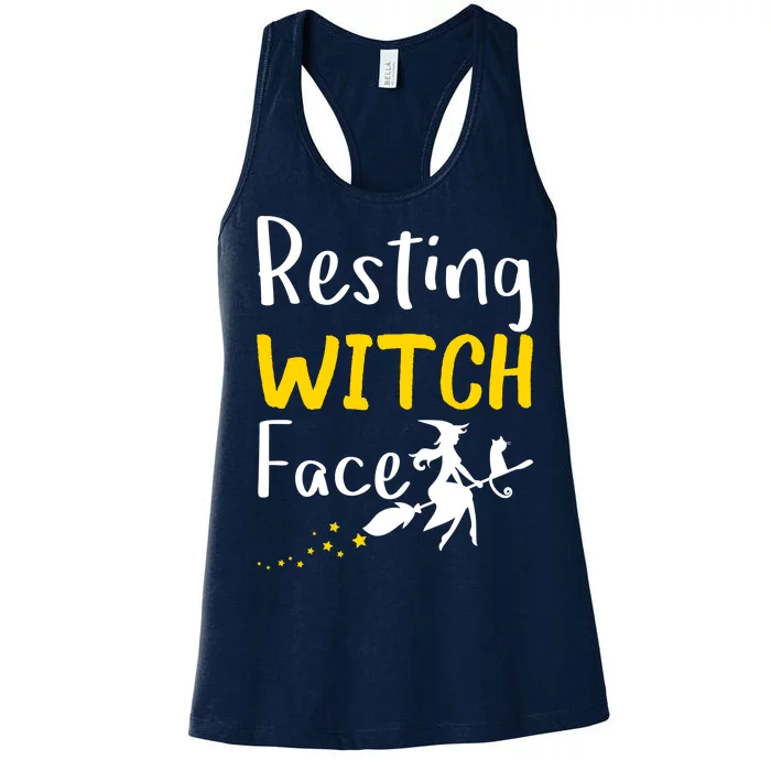 Resting Witch Face Women's Racerback Tank