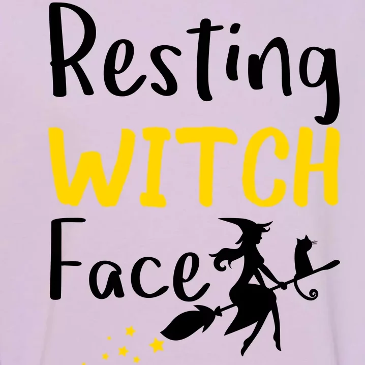 Resting Witch Face Garment-Dyed Sweatshirt