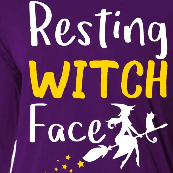 Resting Witch Face Cooling Performance Long Sleeve Crew