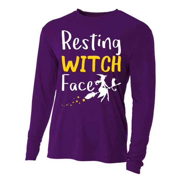 Resting Witch Face Cooling Performance Long Sleeve Crew