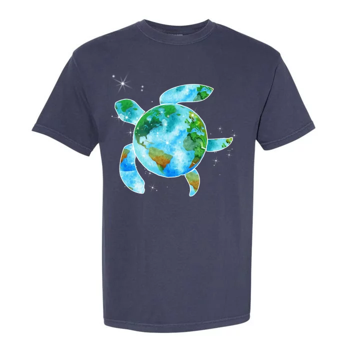 Restore Earth Sea Turtle Art Save The Planet Garment-Dyed Heavyweight T-Shirt