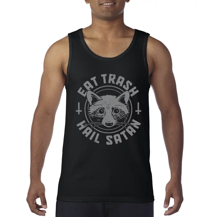 Raccoon Eat Trash Funny Racoon Tank Top