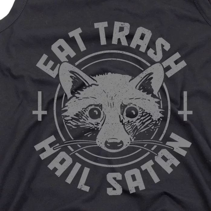 Raccoon Eat Trash Funny Racoon Tank Top