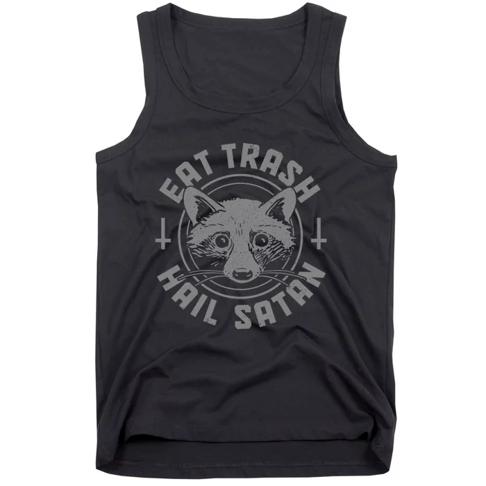 Raccoon Eat Trash Funny Racoon Tank Top