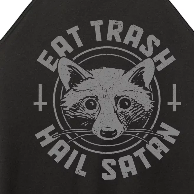 Raccoon Eat Trash Funny Racoon Women’s Perfect Tri Rocker Tank