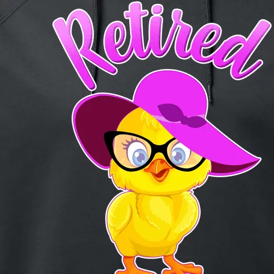 Retired Chick Performance Fleece Hoodie