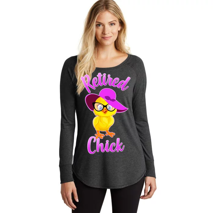 Retired Chick Women's Perfect Tri Tunic Long Sleeve Shirt