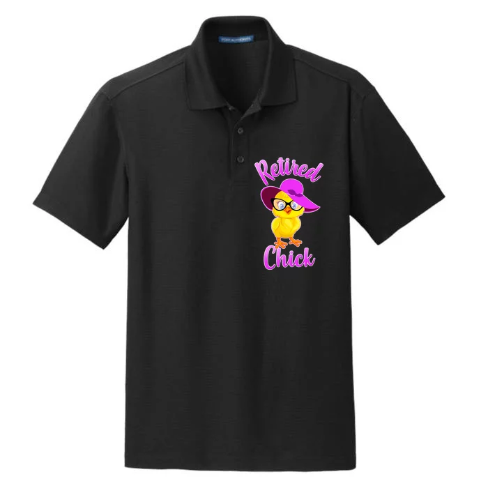 Retired Chick Dry Zone Grid Performance Polo