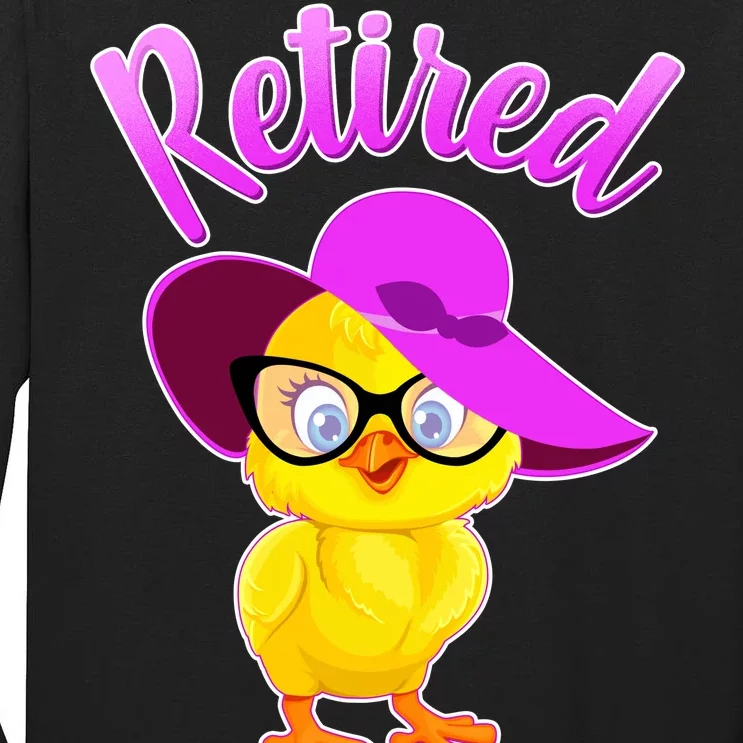 Retired Chick Tall Long Sleeve T-Shirt