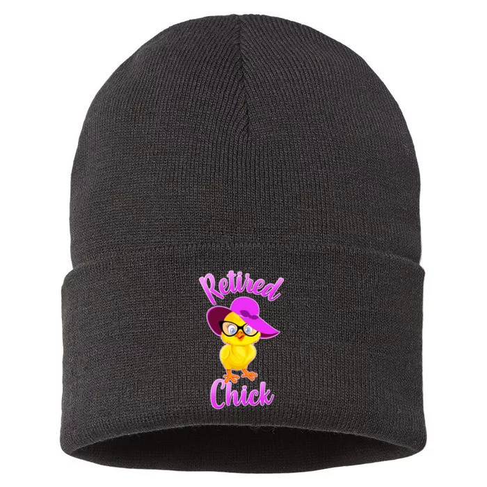 Retired Chick Sustainable Knit Beanie