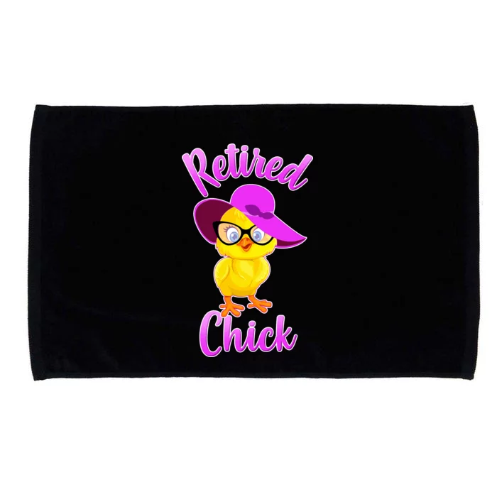 Retired Chick Microfiber Hand Towel