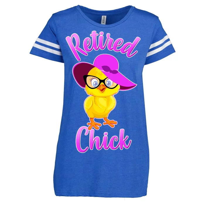 Retired Chick Enza Ladies Jersey Football T-Shirt