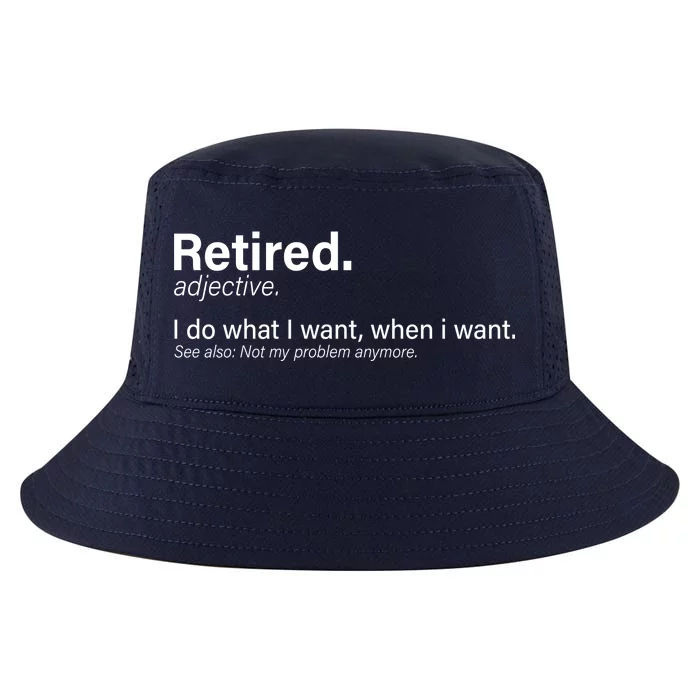 Retired Definition Cool Comfort Performance Bucket Hat