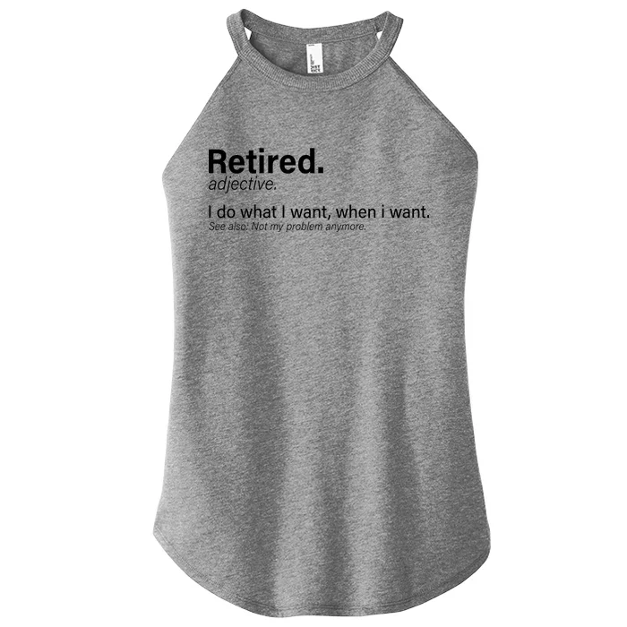 Retired Definition Women’s Perfect Tri Rocker Tank