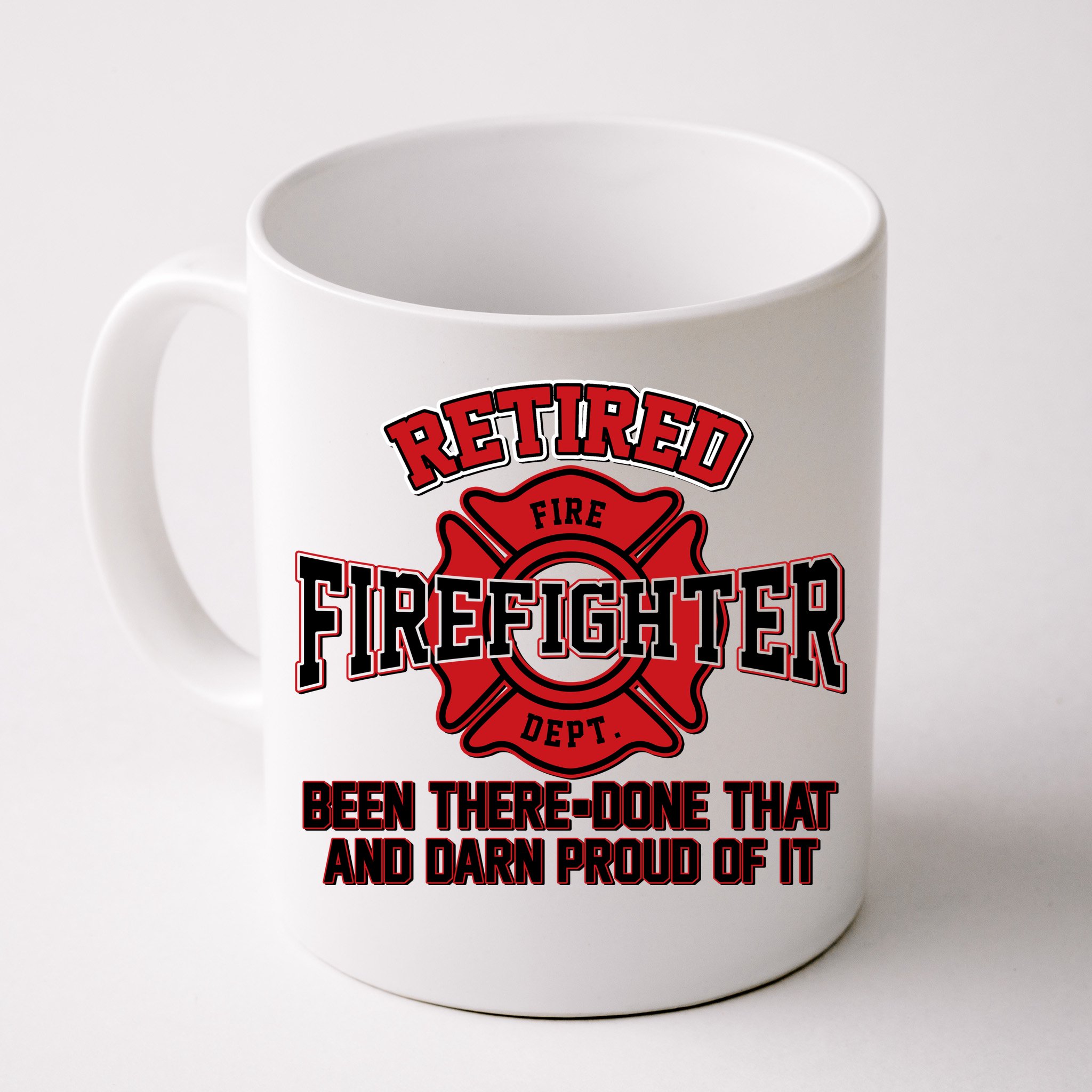 Coffee Cup Mug Travel 11 15 Retired Firefighter Fireman Fire 