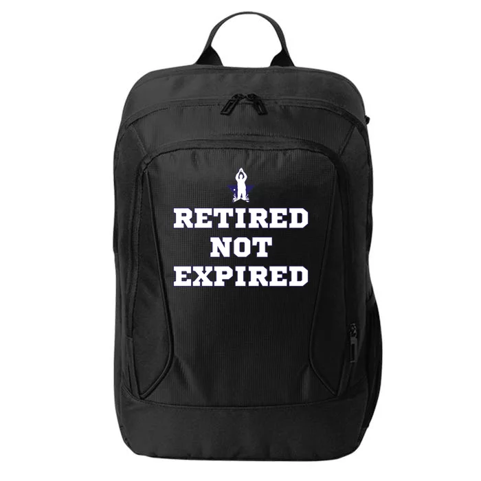 Retired Not Expired City Backpack