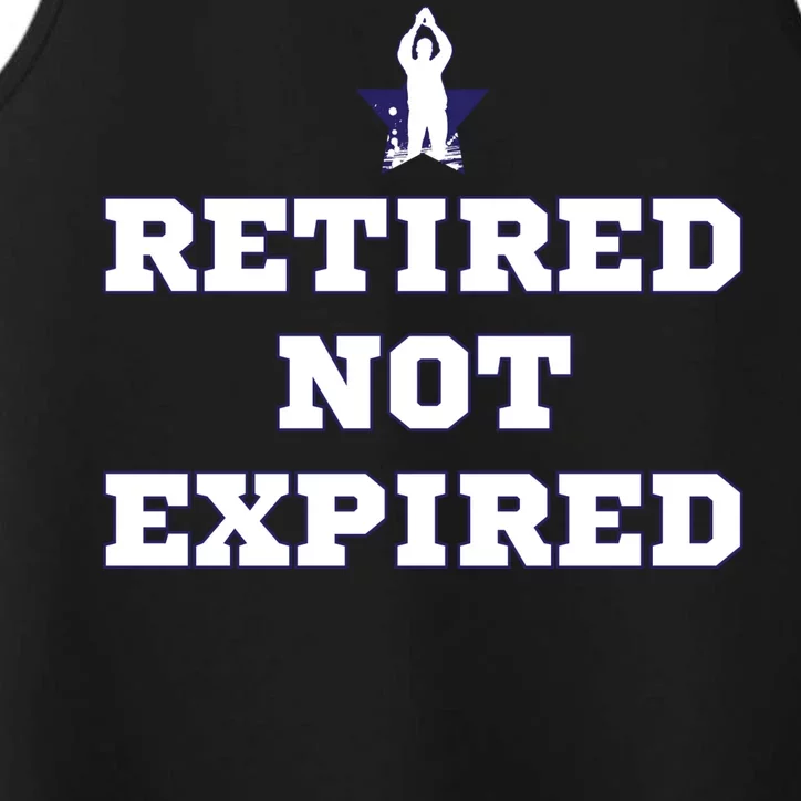 Retired Not Expired Performance Tank