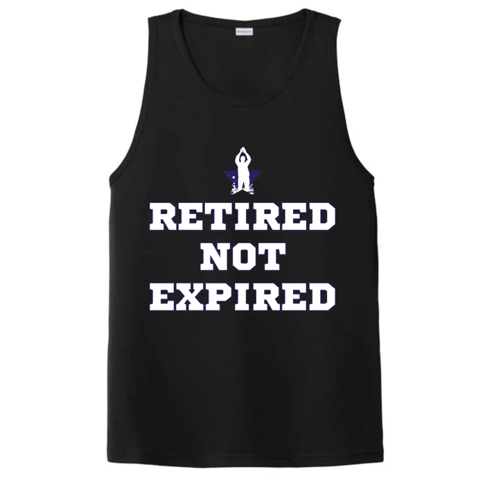 Retired Not Expired Performance Tank