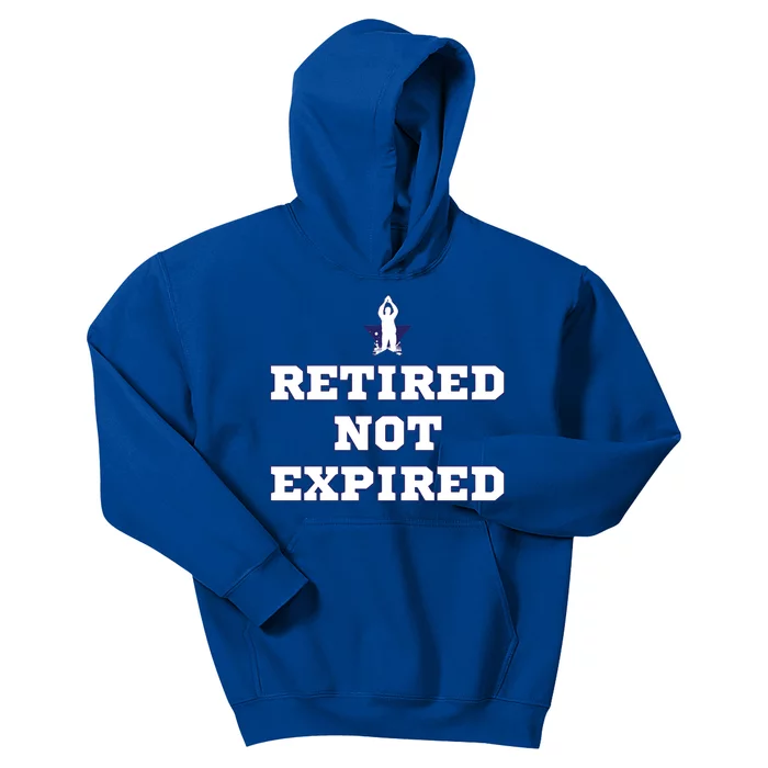 Retired Not Expired Kids Hoodie