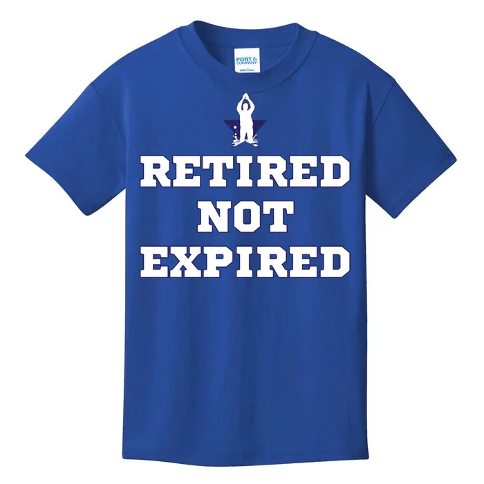 Retired Not Expired Kids T-Shirt