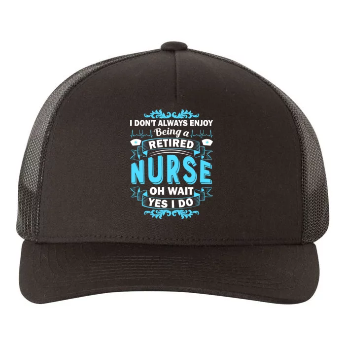 Retired Nurse Yupoong Adult 5-Panel Trucker Hat