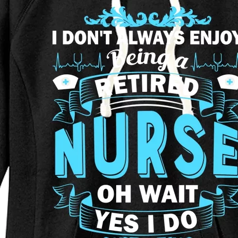 Retired Nurse Women's Fleece Hoodie