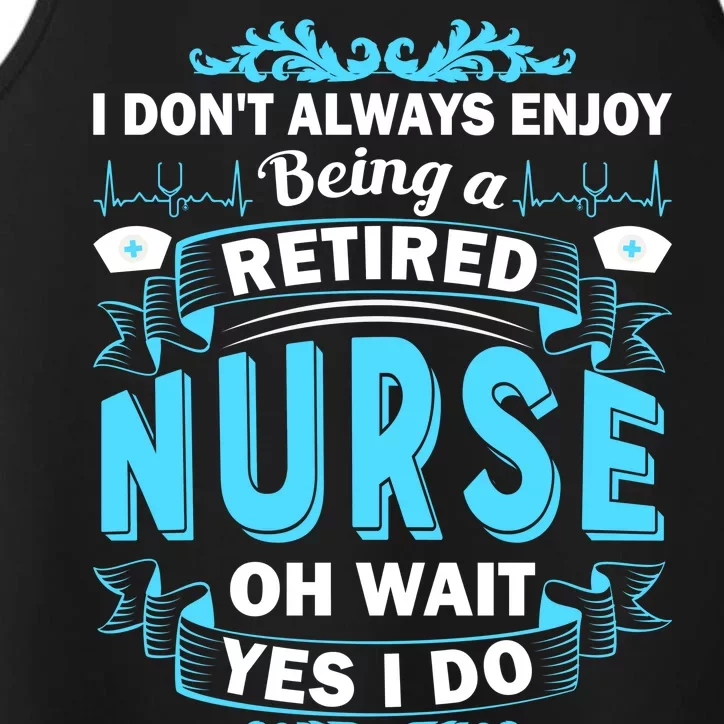 Retired Nurse Performance Tank