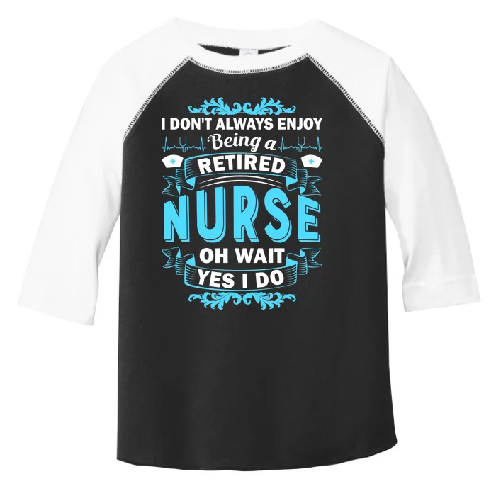 Retired Nurse Toddler Fine Jersey T-Shirt