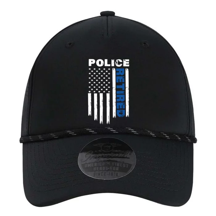 Retired Police Blue Flag Performance The Dyno Cap