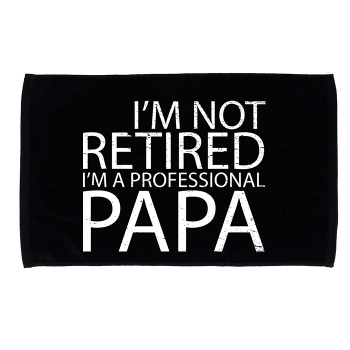 Retired Professional Papa Microfiber Hand Towel