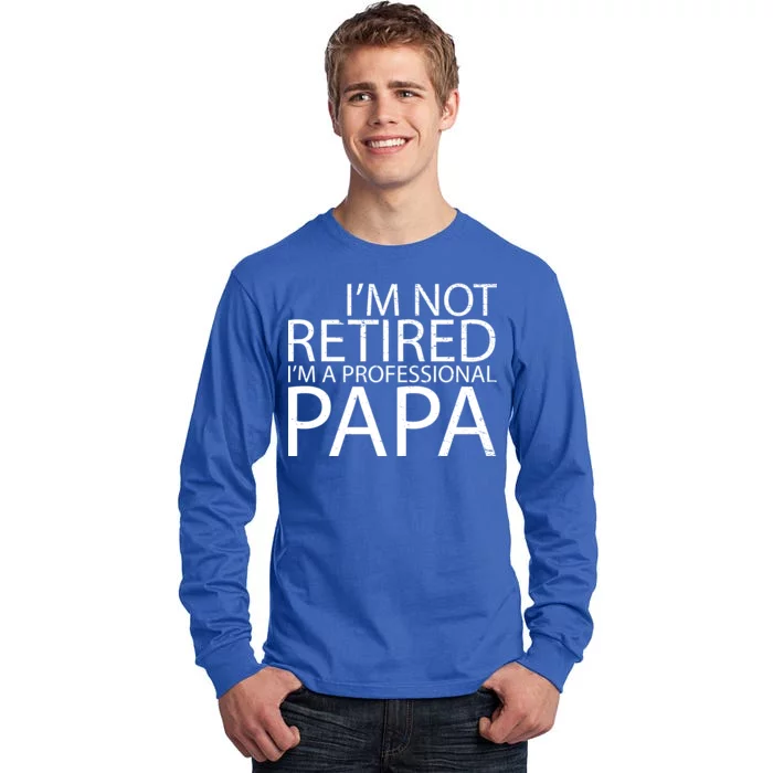 Retired Professional Papa Tall Long Sleeve T-Shirt