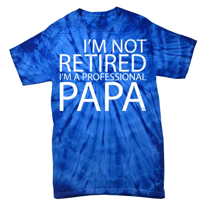 Retired Professional Papa Tie-Dye T-Shirt