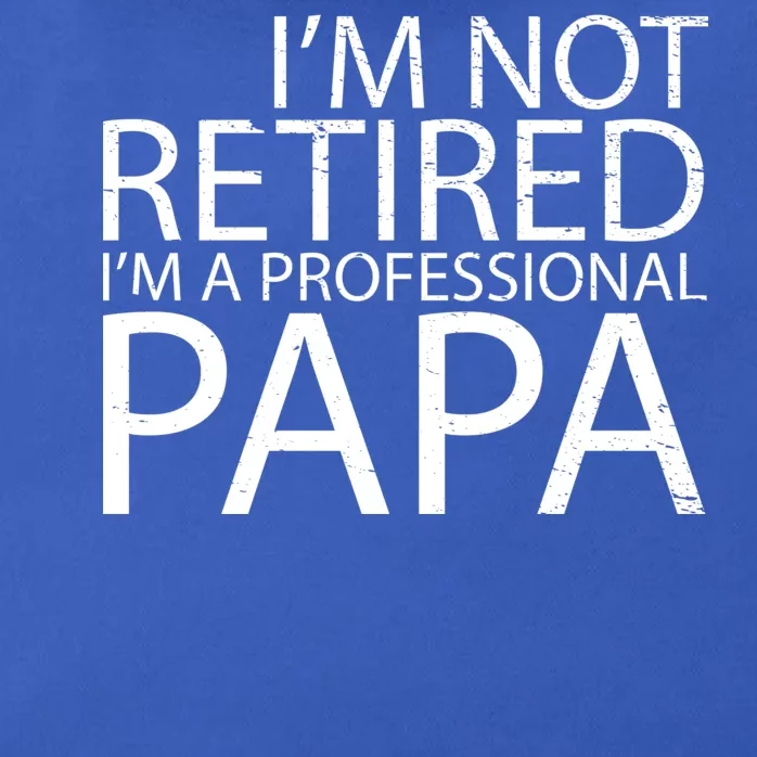 Retired Professional Papa Zip Tote Bag