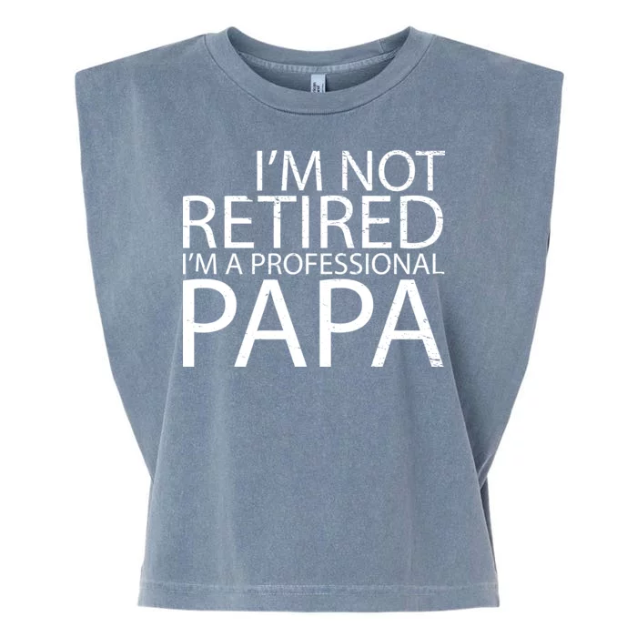 Retired Professional Papa Garment-Dyed Women's Muscle Tee