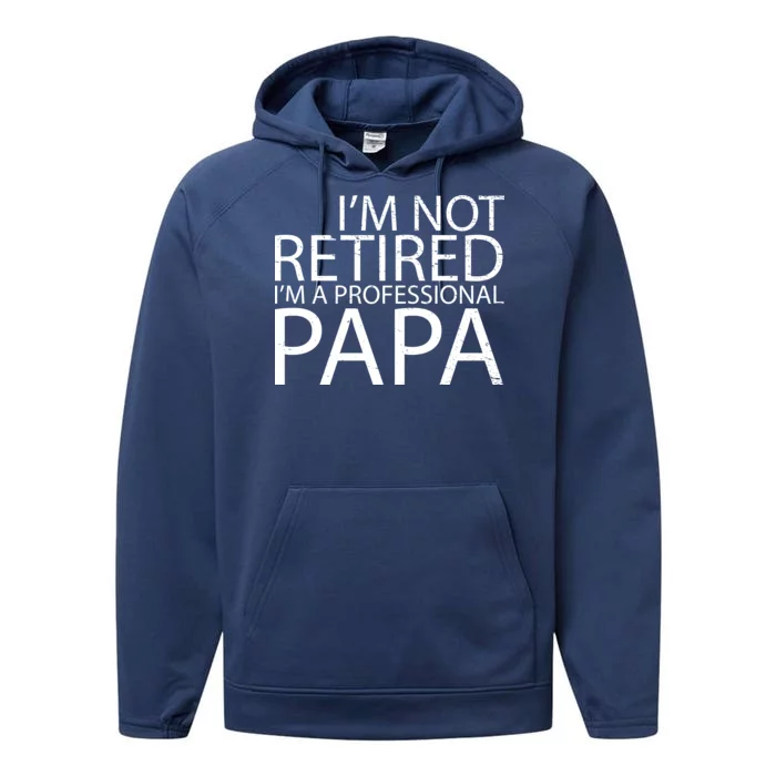 Retired Professional Papa Performance Fleece Hoodie