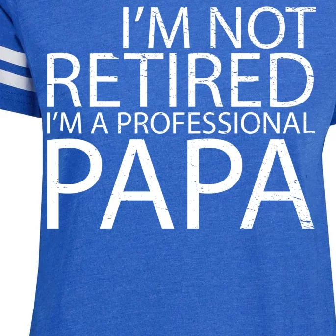 Retired Professional Papa Enza Ladies Jersey Football T-Shirt