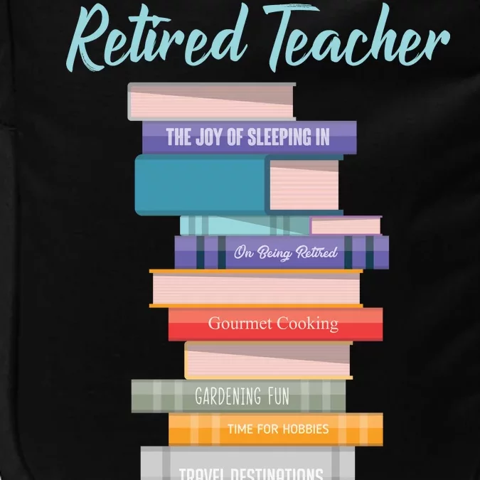 Retired Teacher Impact Tech Backpack