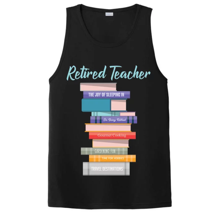 Retired Teacher Performance Tank